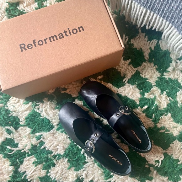 REFORMATION bethany ballet flats - Picture 1 of 13